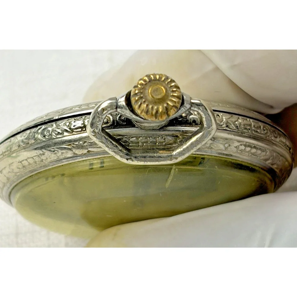 Elgin 303 12s 7 Jewel Open Face Pocket Watch 1928 Model